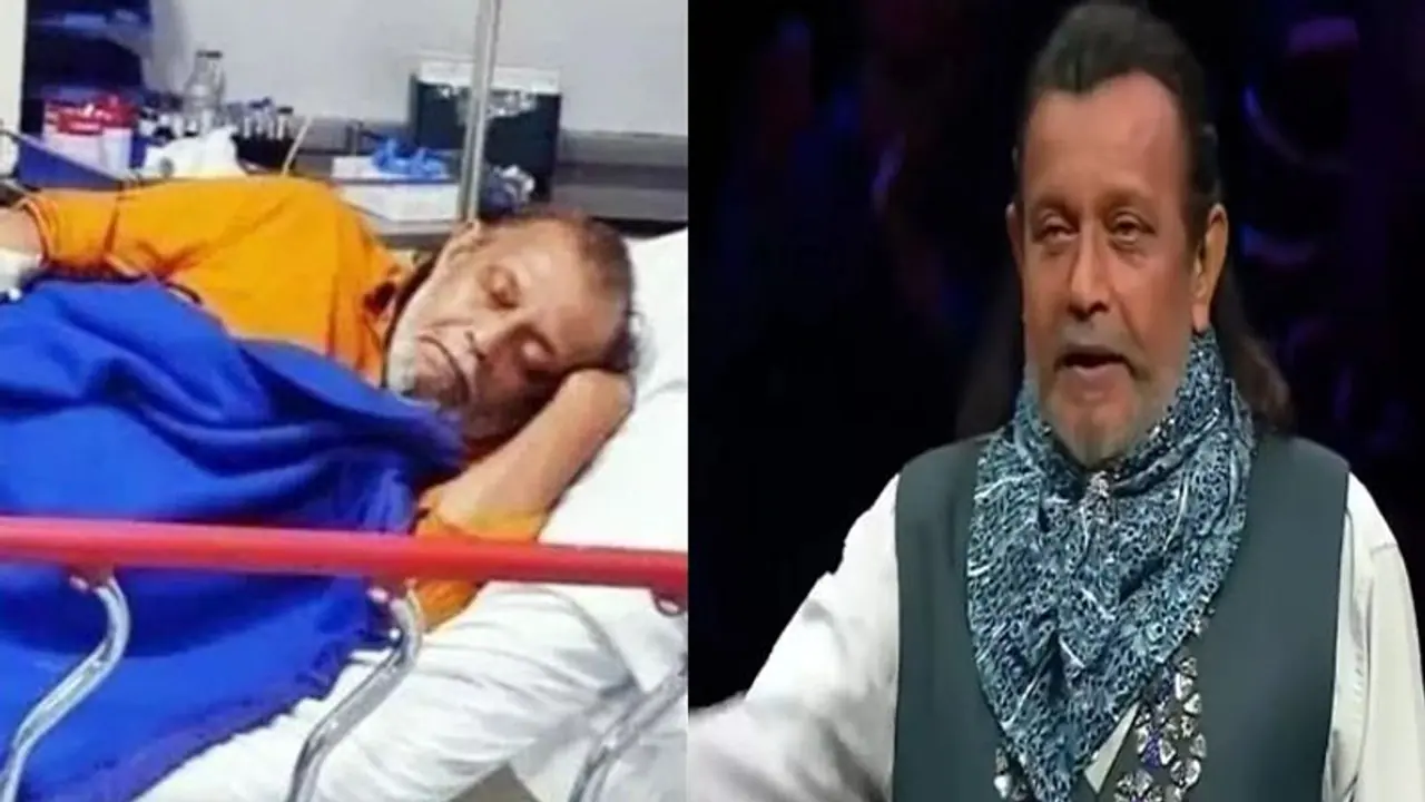 Is Mithun Chakraborty in hospital? Picture goes viral; son Mimoh reveals the truth Is Mithun Chakraborty in hospital? Picture goes viral; son Mimoh reveals the truth