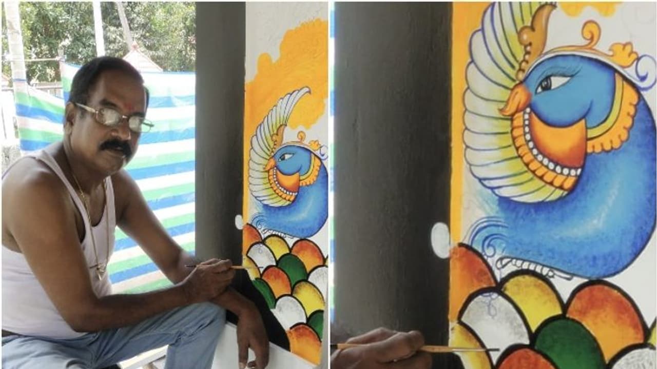 നോവൽ താളുകൾ മുതൽ ചുമർ ചിത്രങ്ങളിൽ വരെ പിറക്കും ജീവന് തുടിക്കുന്ന വിജയൻ ചിത്രങ്ങള് നോവൽ താളുകൾ മുതൽ ചുമർ ചിത്രങ്ങളിൽ വരെ പിറക്കും ജീവന് തുടിക്കുന്ന വിജയൻ ചിത്രങ്ങള്