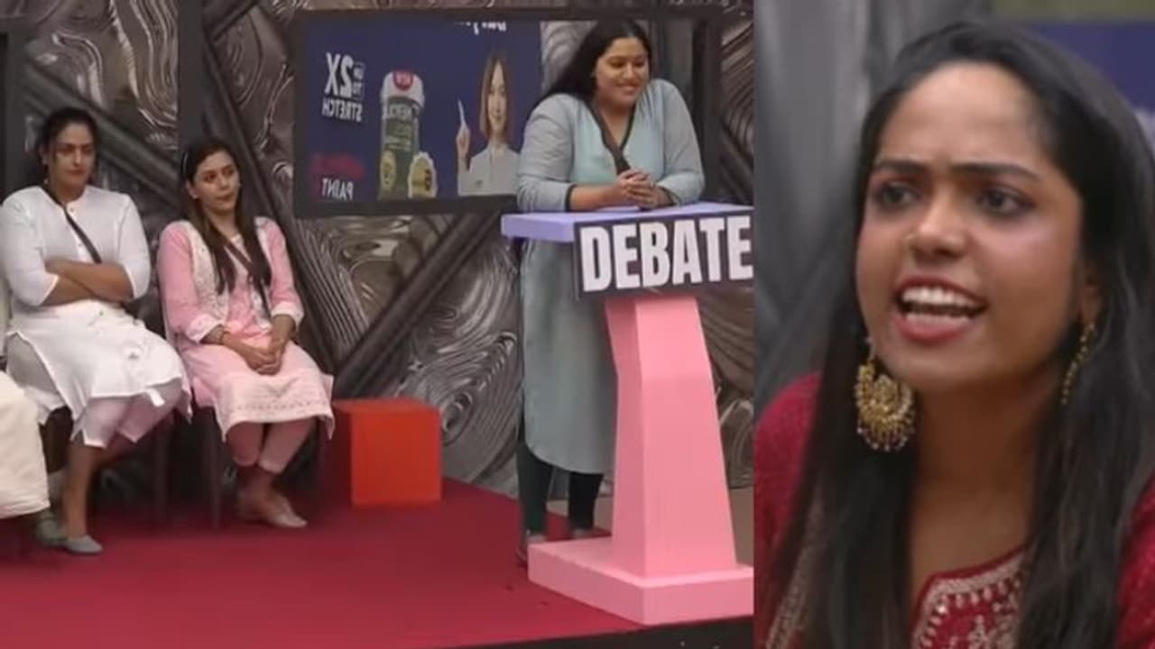 Bigg Boss Episode 37 highlights : പോരടിച്ച് ലക്ഷ്മിയും നിമിഷയും, ഒപ്പം നോമിനേഷനും Bigg Boss Episode 37 highlights : പോരടിച്ച് ലക്ഷ്മിയും നിമിഷയും, ഒപ്പം നോമിനേഷനും