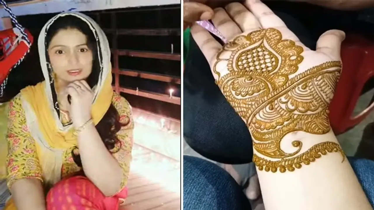ईद पर नजर आया इस खिलाड़ी की बीवी का अलग अंदाज, हाथों में लगवाई किसके नाम की मेहंदी ईद पर नजर आया इस खिलाड़ी की बीवी का अलग अंदाज, हाथों में लगवाई किसके नाम की मेहंदी