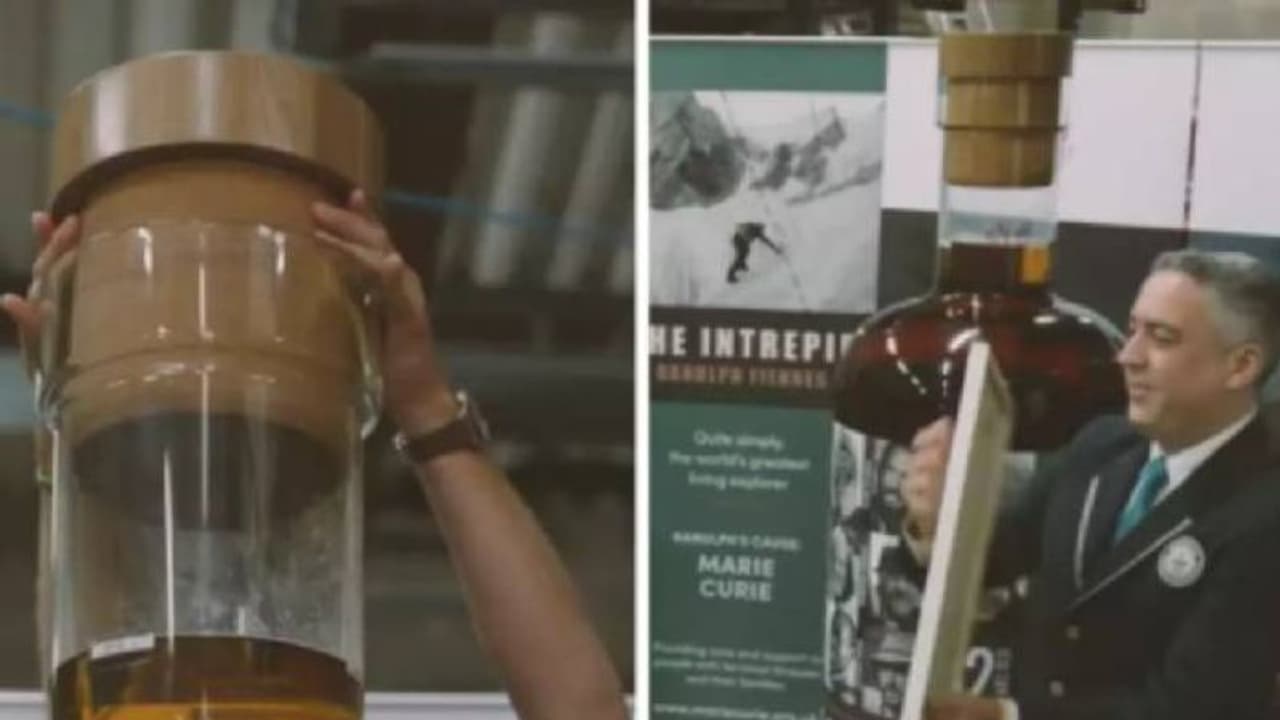 82.16 ഗാലൺ കൊള്ളുന്ന ഒറ്റക്കുപ്പി വിസ്കി വിൽപനയ്ക്ക്; പ്രതീക്ഷിക്കുന്നത് കോടികൾ! 82.16 ഗാലൺ കൊള്ളുന്ന ഒറ്റക്കുപ്പി വിസ്കി വിൽപനയ്ക്ക്; പ്രതീക്ഷിക്കുന്നത് കോടികൾ!