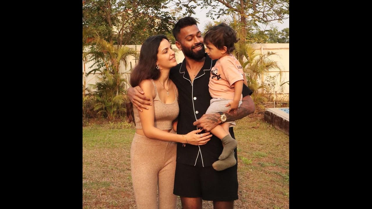 Hardik Pandya's latest picture with Natasa Stankovic and Agastya gives you the family vibe Hardik Pandya's latest picture with Natasa Stankovic and Agastya gives you the family vibe