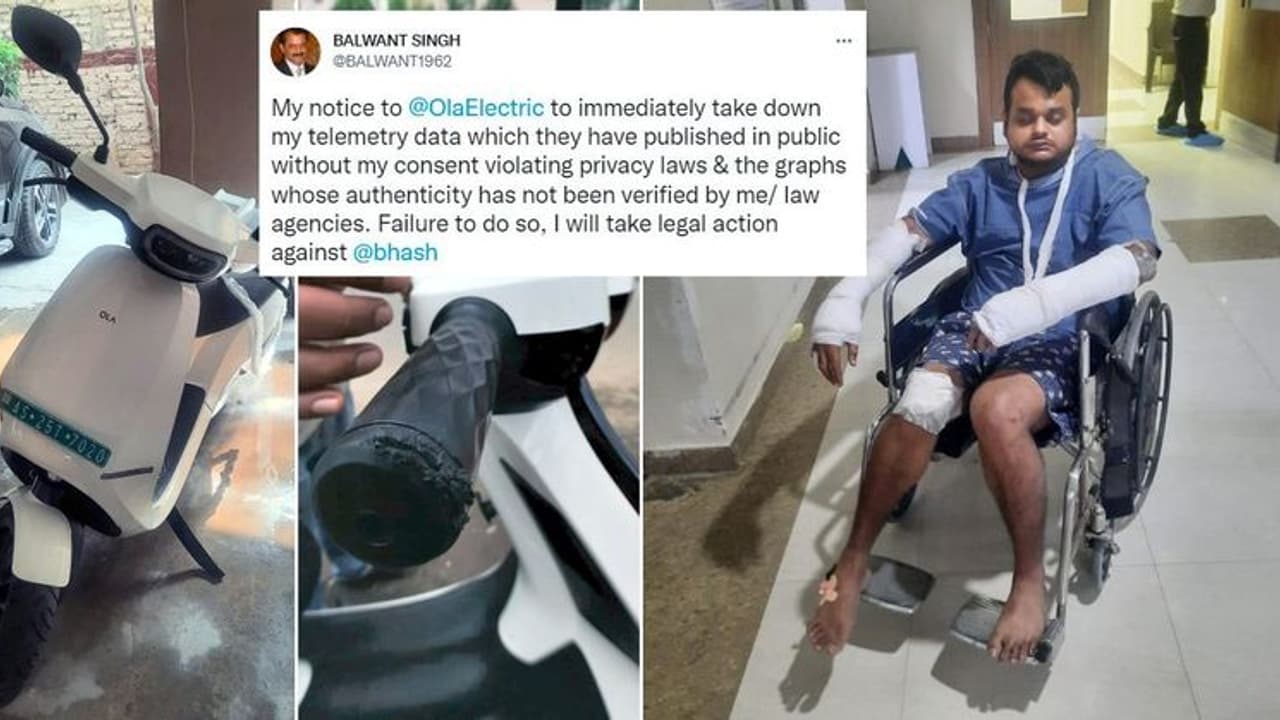 ഒലയുടെ കഷ്‍ടകാലം തീരുന്നില്ല, അപകടവിവരങ്ങള്‍ പരസ്യമാക്കിയതിന് നിയമനടപടിക്ക് യുവാവ്!