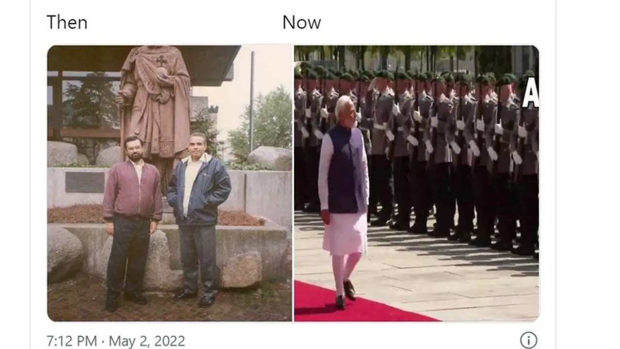 ಪ್ರಧಾನಿ ಮೋದಿಯವರ ವಿದೇಶ ಪ್ರವಾಸದ ಹಳೆ ಫೋಟೋ ವೈರಲ್‌: ಆನ್‌ಲೈನ್‌ನಲ್ಲಿ ಹೊಸ ಟ್ರೆಂಡ್