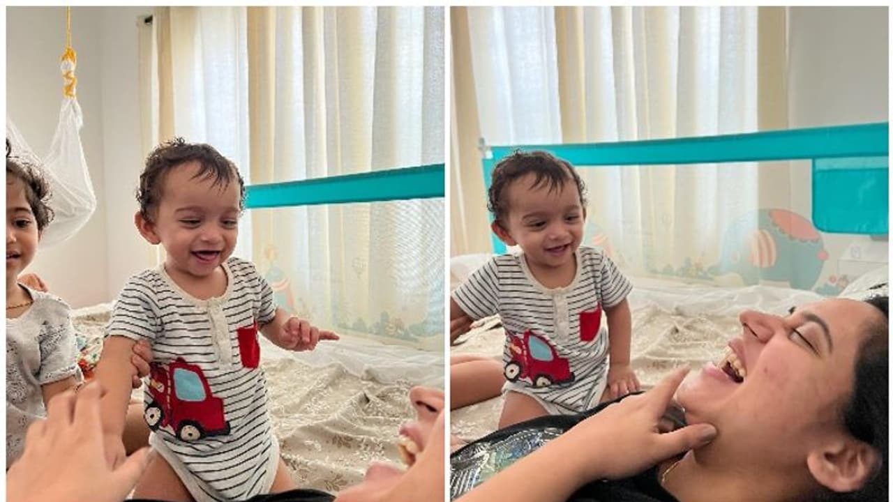 Miya George : ക്യൂട്ട് ചിരിയുമായി ലൂക്ക; നിന്റെ സ്നേഹവും സന്തോഷവും മാത്രം മതി എനിക്ക്; കുറിപ്പ് പങ്കുവച്ച് മിയ