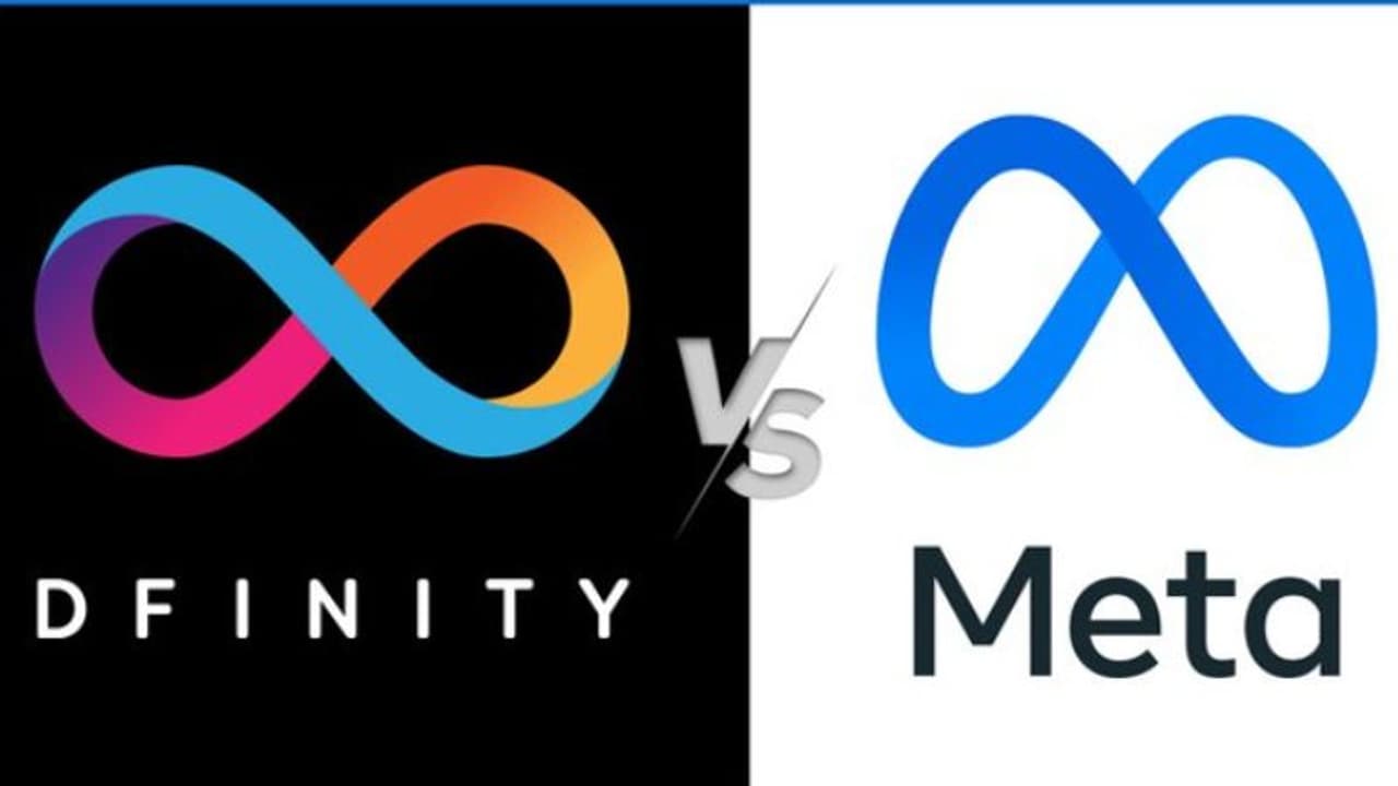 സക്കർബർഗ് കോപ്പിയടിച്ചതോ? മെറ്റയുടെ ഇൻഫിനിറ്റി ലോഗോയുടെ പേരിൽ പുതിയ വിവാദം; കേസുമായി ഡിഫിനിറ്റി