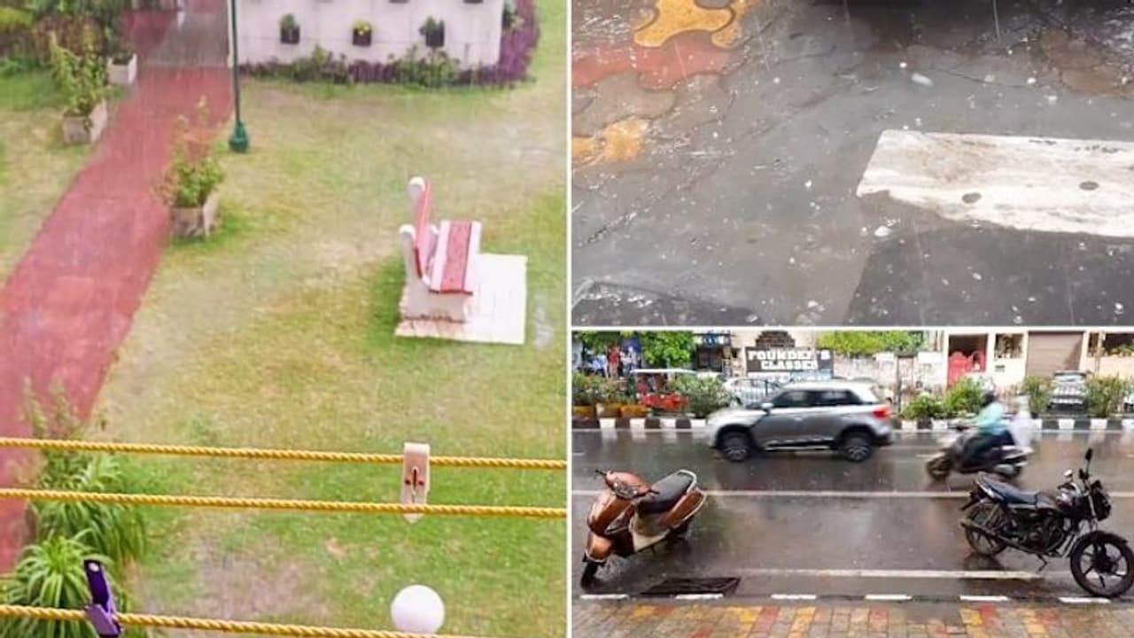 #DelhiRains trends on Twitter after national capital receives rainfall amid severe heatwave