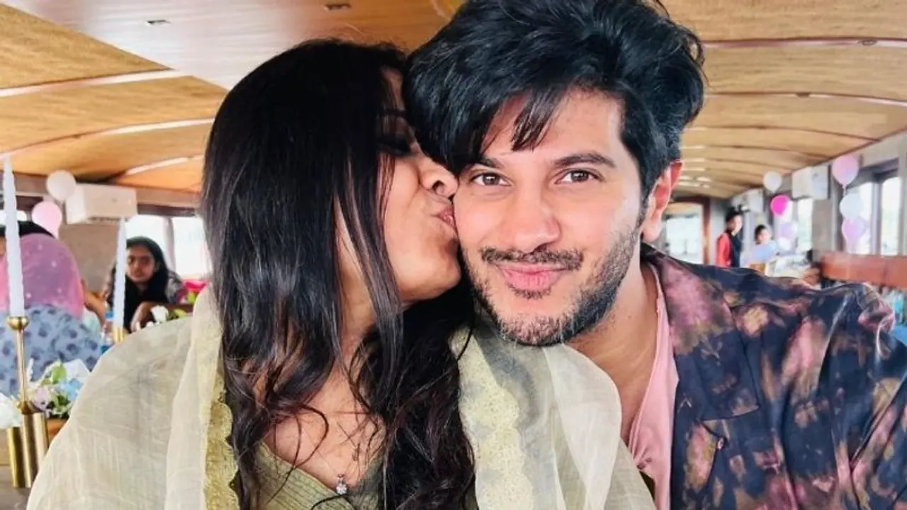 Dulquer Salmaan : ‘ലവ് യു ഉമ്മ' ; സുൽഫത്തിനെ ചേർത്തുനിർത്തി ദുൽഖർ