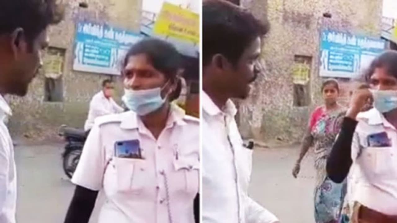  ஆம்பளனு மரியாதை கொடுக்குறேன் இல்லனா அவ்வளவுதான்.. ஒருமையில் பேசிய வழக்கறிஞரை அலறவிட்ட பெண் போலீஸ்.!