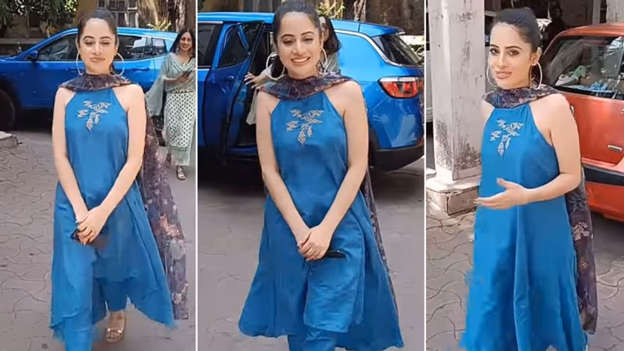 उर्फी जावेद का नया लुक देख एक बोला आज कैसे संस्कारी बन गई तो दूसरे ने कहा शुक्र है पूरे कपड़े तो पहने