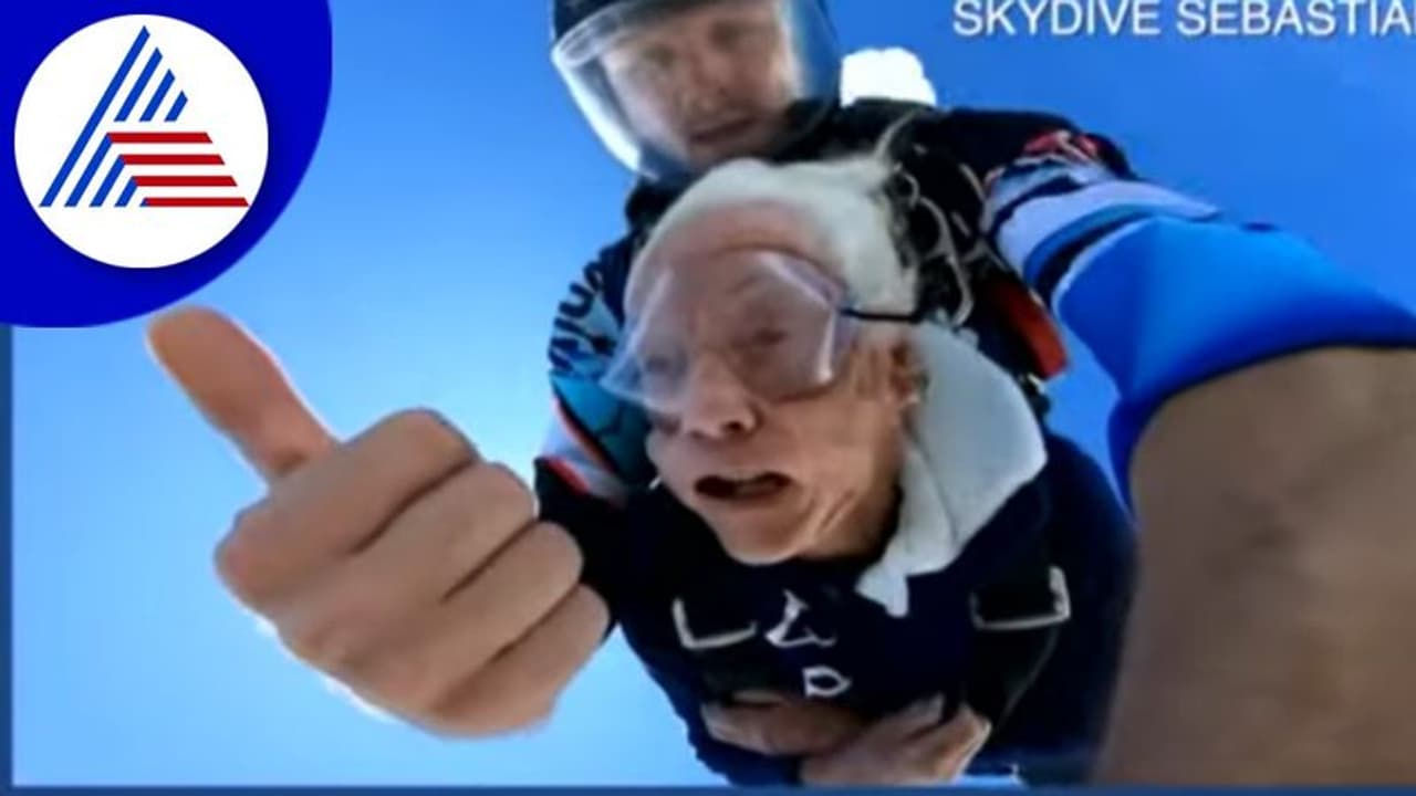 2ನೇ ವಿಶ್ವಯುದ್ಧದಲ್ಲಿ ಭಾಗಿಯಾದ ನರ್ಸ್‌ಗೆ 100ರ ಸಂಭ್ರಮ: ಸ್ಕೈಡೈವ್ ಮಾಡಿ ಆಚರಣೆ