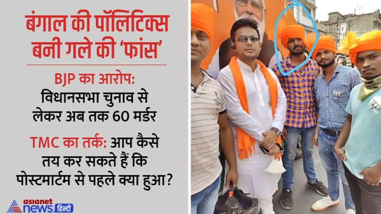 अमित शाह की विजिट के बीच बंगाल में BJP कार्यकर्ता की मौत बनी रहस्य, इलेक्शन से अब तक 60 मर्डर अमित शाह की विजिट के बीच बंगाल में BJP कार्यकर्ता की मौत बनी रहस्य, इलेक्शन से अब तक 60 मर्डर