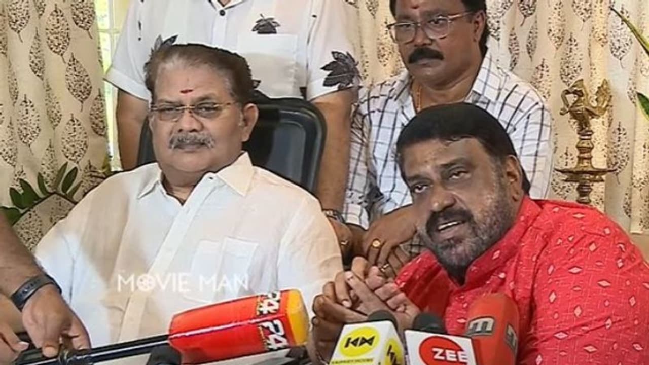 CBI 5 : ഇനി 'സിബിഐ 6' ആലോചിക്കാമെന്ന് കെ മധു; ജഗതിയുടെ വീട്ടില്‍ കേക്ക് മുറിച്ച് ആഘോഷം