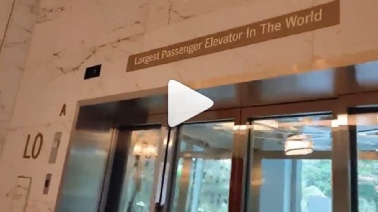 ഒരു സമയം 200 പേർക്ക് കയറാവുന്ന ഭീമന്‍ ലിഫ്റ്റ്; ലോകത്തിലെ ഏറ്റവും വലിയ ലിഫ്റ്റ് ഇന്ത്യയില്‍ വീഡിയോ