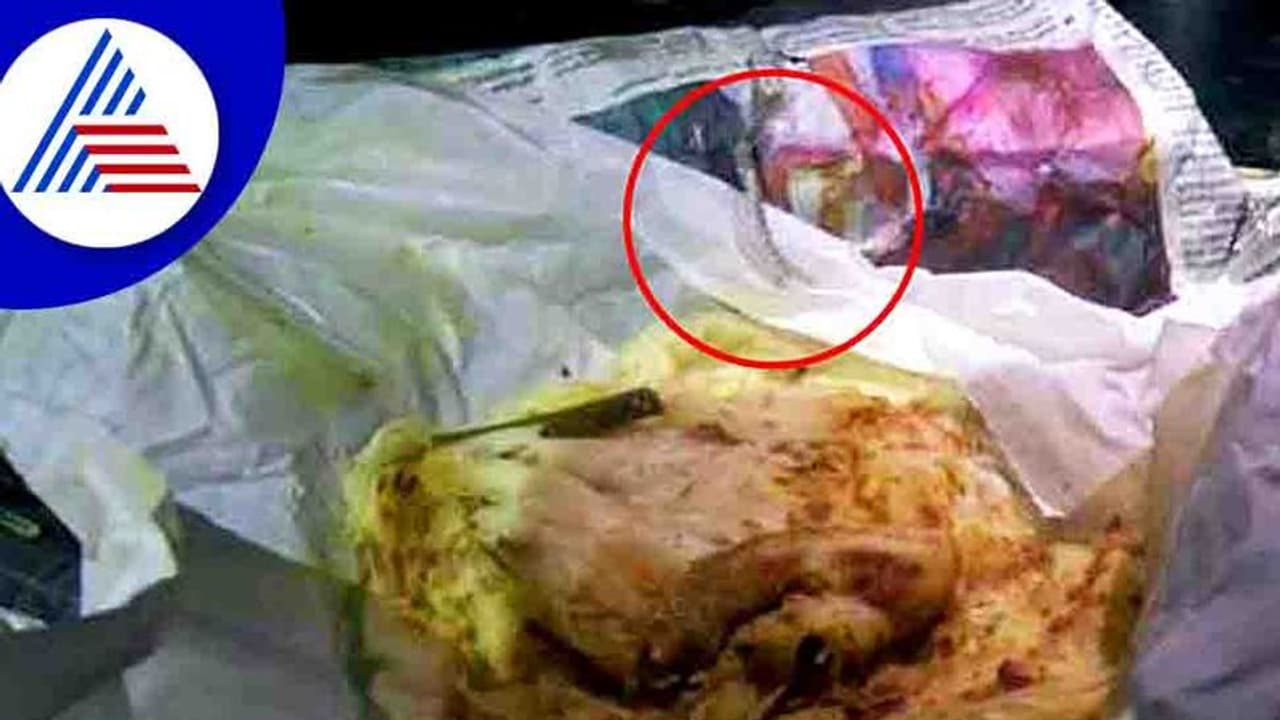  ಪರೋಟಾ ಪಾರ್ಸೆಲ್‌ನಲ್ಲಿ ಸಿಕ್ತು ಹಾವಿನ ಚರ್ಮ ! ಬೆಚ್ಚಿಬಿದ್ದ ಗ್ರಾಹಕರು 