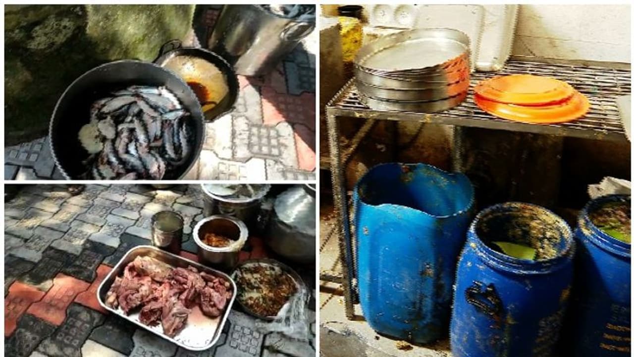 സംസ്ഥാനത്ത് പരിശോധന ശക്തമാക്കി ഭക്ഷ്യ സുരക്ഷാ വകുപ്പ്; പലയിടത്തും പഴകിയ ഭക്ഷണം, പരിശോധന തട്ടുകടകളിലേക്കും സംസ്ഥാനത്ത് പരിശോധന ശക്തമാക്കി ഭക്ഷ്യ സുരക്ഷാ വകുപ്പ്; പലയിടത്തും പഴകിയ ഭക്ഷണം, പരിശോധന തട്ടുകടകളിലേക്കും