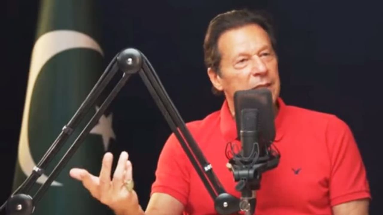 Pakistan's ex prime minister Imran Khan compares himself to a donkey; watch viral video Pakistan's ex prime minister Imran Khan compares himself to a donkey; watch viral video