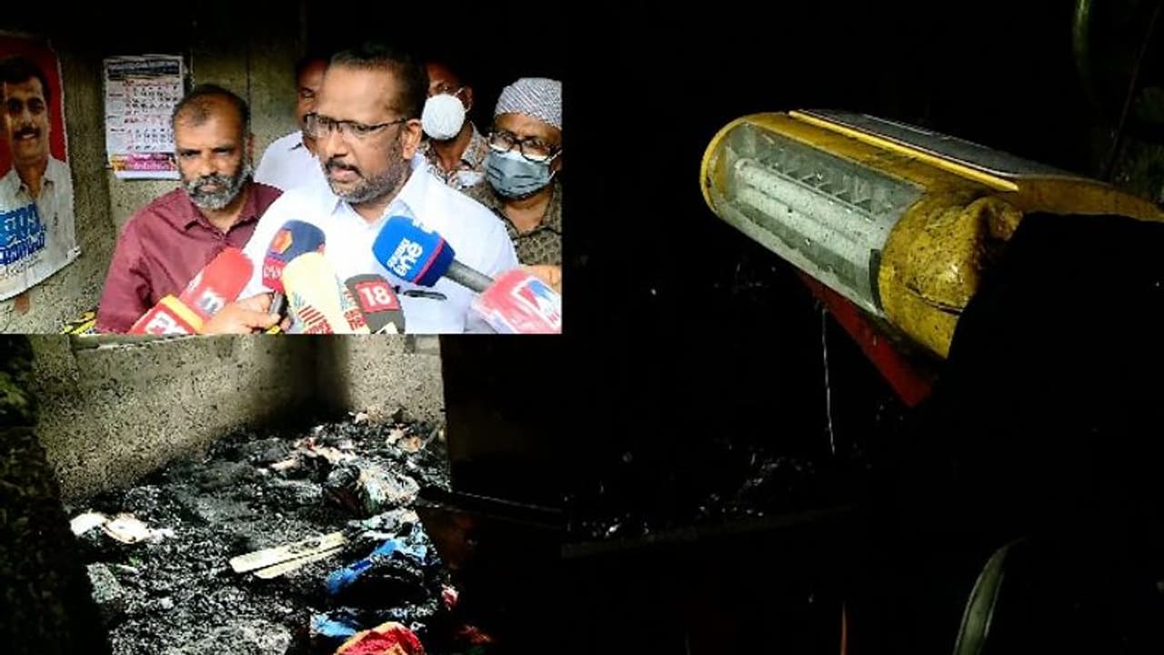 തൃക്കാക്കരയിൽ സിപിഎം പ്രവർത്തകയുടെ വീടിന് നേരെ ആക്രമണം; വീട് കത്തിച്ചു, വളർത്തുമൃഗങ്ങൾ ചത്തു