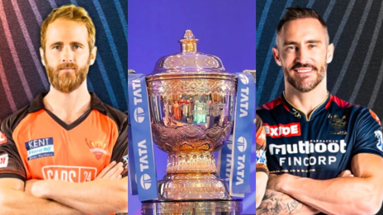 IPL 2022 : ഫാഫ് ഒരറ്റം കാത്തു, കാര്‍ത്തികിന്റെ ഫിനിഷിംഗ് ടച്ച്; ഹൈദരാബാദിനെതിരെ ബാംഗ്ലൂരിന് മികച്ച സ്‌കോര്‍