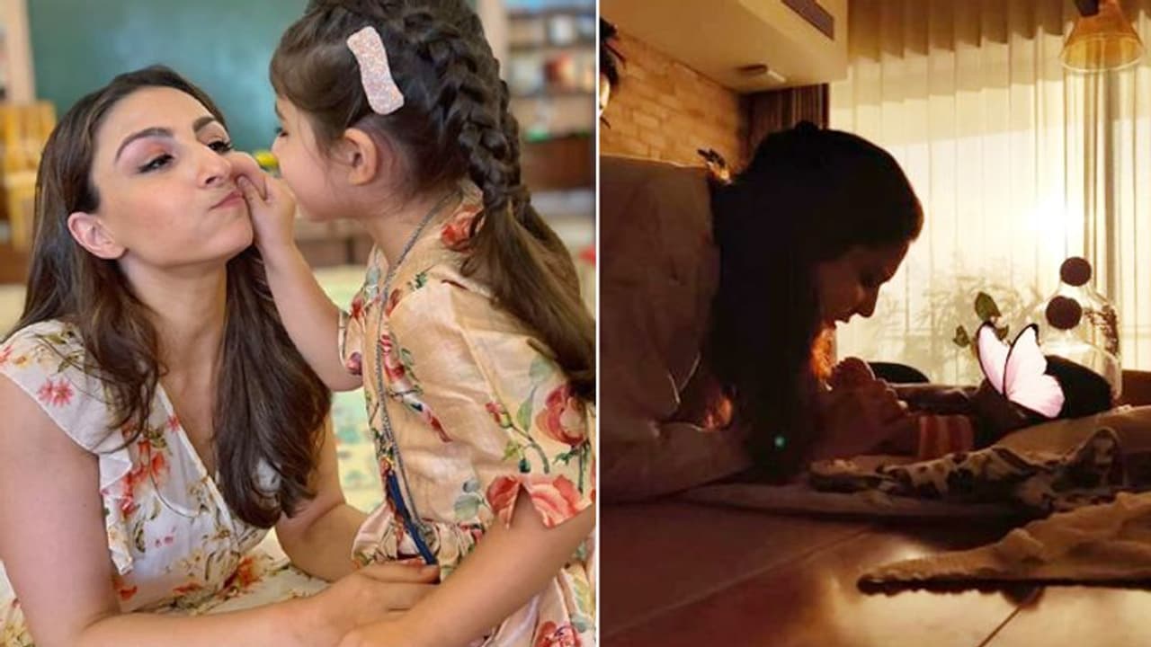 बेटी ने खींचा सोहा अली खान का गाल तो देखने लायक था चेहरा, उधर अनुष्का शर्मा ने दिखाई बेटी वामिका की झलक बेटी ने खींचा सोहा अली खान का गाल तो देखने लायक था चेहरा, उधर अनुष्का शर्मा ने दिखाई बेटी वामिका की झलक