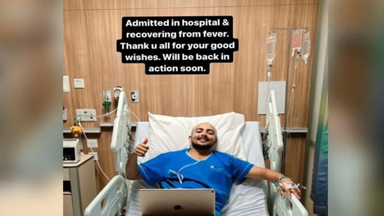 दिल्ली कैपिटल्स का ये खिलाड़ी हुआ अस्पताल में भर्ती, फैंस से जल्द ही वापसी का वादा