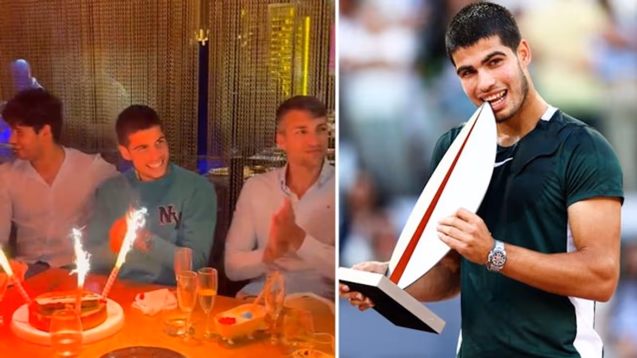WATCH: Here's how Madrid Open champion Carlos Alcaraz celebrated historic win