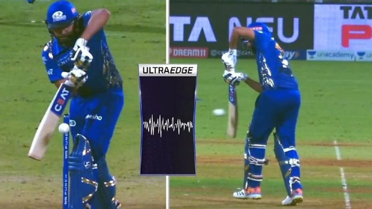 IPL 2022 : പിന്നെ എന്തിനാണ് ഈ സാങ്കേതികവിദ്യയെല്ലാം? രോഹിത്തിന്റെ പുറത്താവല്, വിവാദം കത്തുന്നു IPL 2022 : പിന്നെ എന്തിനാണ് ഈ സാങ്കേതികവിദ്യയെല്ലാം? രോഹിത്തിന്റെ പുറത്താവല്, വിവാദം കത്തുന്നു