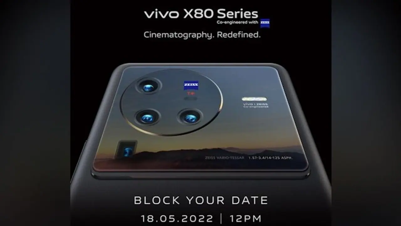 Vivo X80 series to launch in India on May 18; Know price range, specs and more