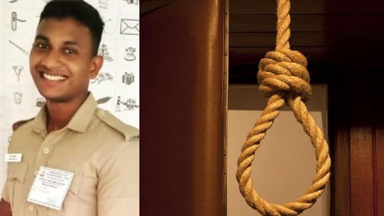 தாலியை இன்னும் 12 மணி நேரத்தில் நீயே கழட்டி கொடுத்துவிடு..காதல் மனைவிக்கு வீடியோ அனுப்பிவிட்டு காவலர் தற்கொலை