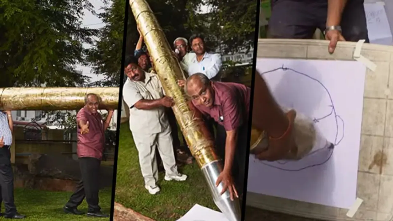Hyderabad man creates world record for making 18 feet long pen; watch