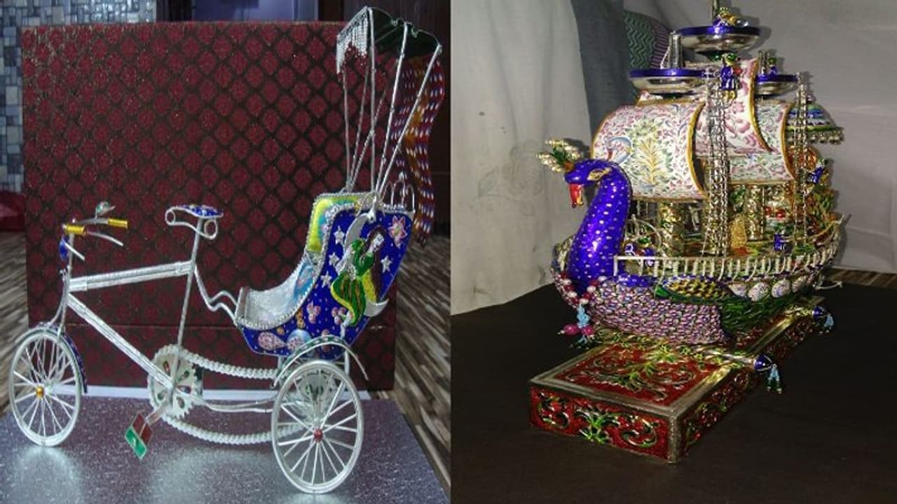 Inside Report: महिलाओं को आत्मनिर्भर बनाने में मददगार साबित हो रही है गुलाबी मीनाकारी Inside Report: महिलाओं को आत्मनिर्भर बनाने में मददगार साबित हो रही है गुलाबी मीनाकारी