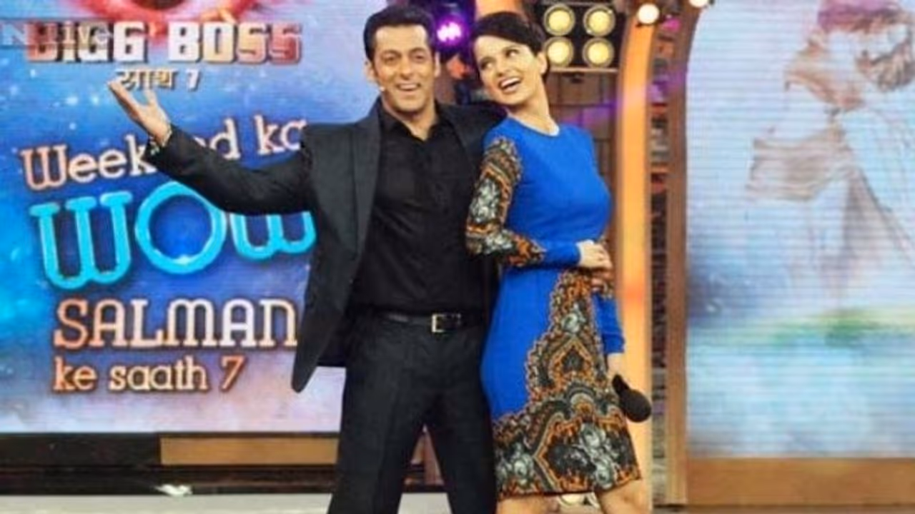 Salman Khan goes gaga over Kangana Ranaut's Dhaakad trailer; actress reacted Salman Khan goes gaga over Kangana Ranaut's Dhaakad trailer; actress reacted