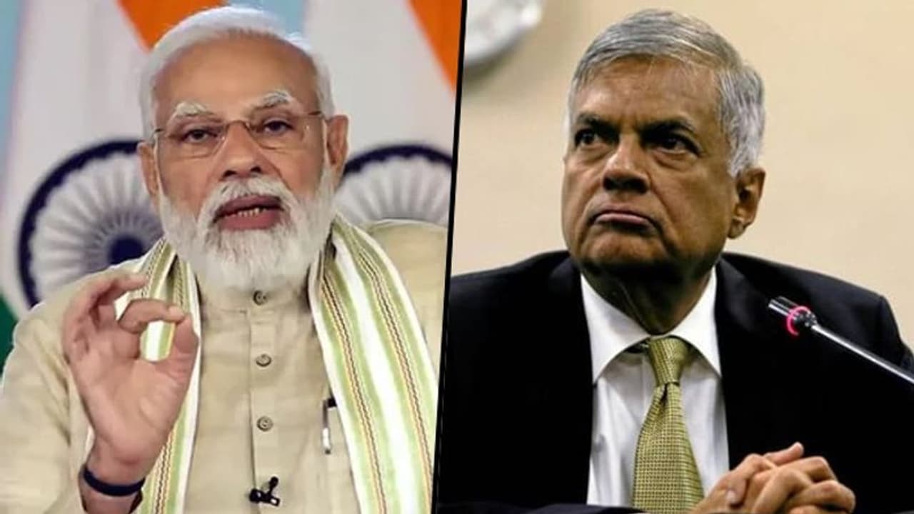 Sri Lanka's new PM Ranil Wickremesinghe thanks Modi for economic help, desires deeper connection with India Sri Lanka's new PM Ranil Wickremesinghe thanks Modi for economic help, desires deeper connection with India