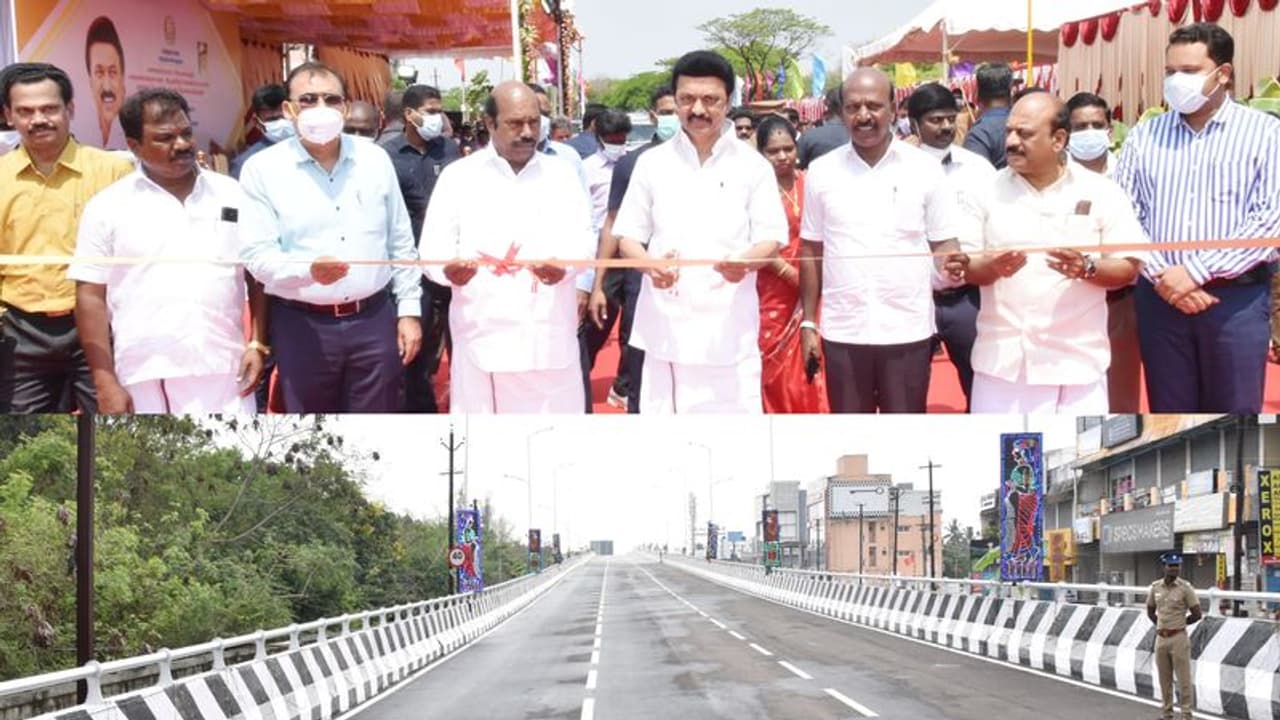 இனி தாம்பரம் டூ வேளச்சேரி வாகன நெரிசலுக்கு நோ நோ.. சென்னையில் மிக நீளமான பாலம் இன்று திறந்து வைப்பு..