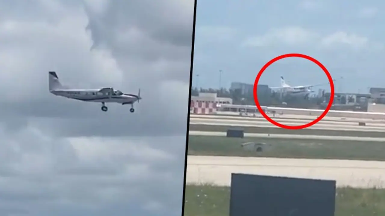 Passenger without flying ability lands aircraft after pilot faints; video goes viral