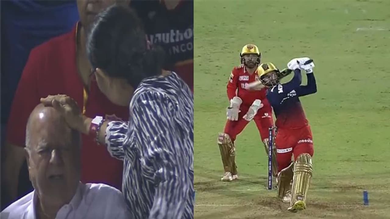 बेंगलुरु के खिलाड़ी ने मारा ऐसा छक्का कि घायल हो गया स्टैंड्स में बैठा बुजुर्ग, सिर पर तेजी से पड़ी बॉल बेंगलुरु के खिलाड़ी ने मारा ऐसा छक्का कि घायल हो गया स्टैंड्स में बैठा बुजुर्ग, सिर पर तेजी से पड़ी बॉल