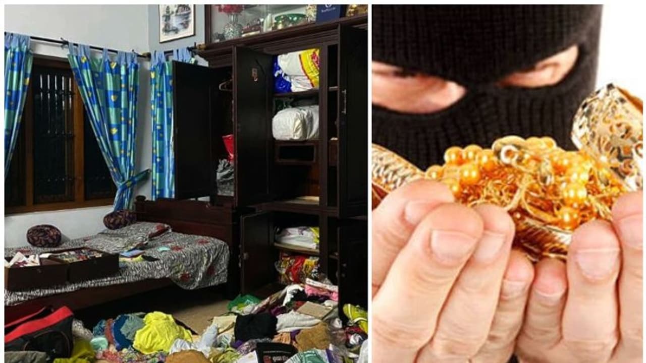 കണ്ണൂരിൽ വീട്ടിൽ വൻ കവർച്ച, 25 പവൻ സ്വർണ്ണവും പണവും നഷ്ടമായി കണ്ണൂരിൽ വീട്ടിൽ വൻ കവർച്ച, 25 പവൻ സ്വർണ്ണവും പണവും നഷ്ടമായി