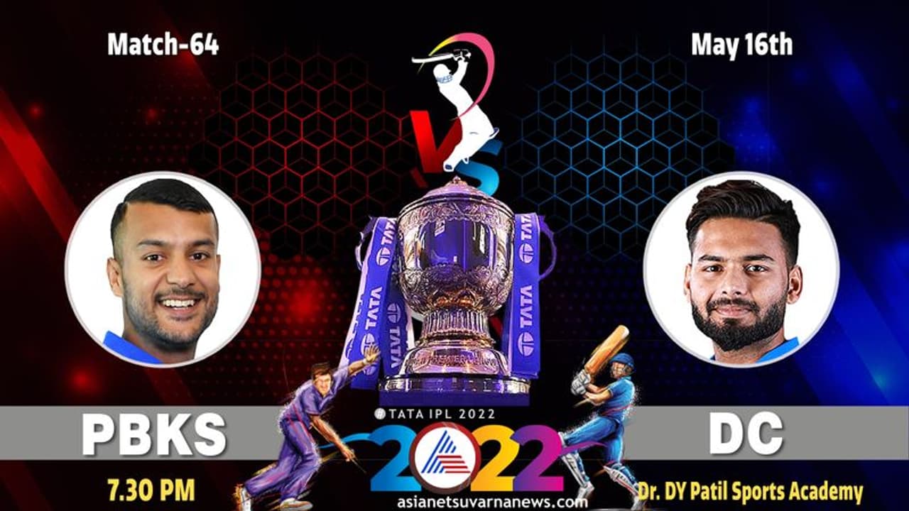 IPL 2022: ಇಂದು ಡೆಲ್ಲಿ vs ಪಂಜಾಬ್ ವರ್ಚುವಲ್ ನಾಕೌಟ್ ಪಂದ್ಯ IPL 2022: ಇಂದು ಡೆಲ್ಲಿ vs ಪಂಜಾಬ್ ವರ್ಚುವಲ್ ನಾಕೌಟ್ ಪಂದ್ಯ
