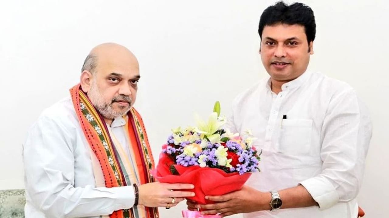 त्रिपुरा के मुख्यमंत्री बिप्लब देब ने इस्तीफा दिया, कहा पार्टी का फैसला सर्वोपरि