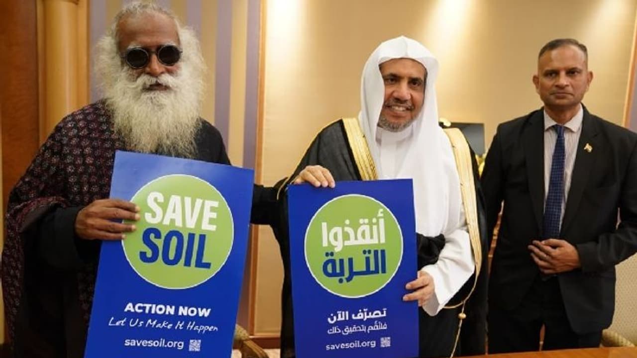 What Sadhguru, on 'Save Soil' mission, told the Saudis in Riyadh