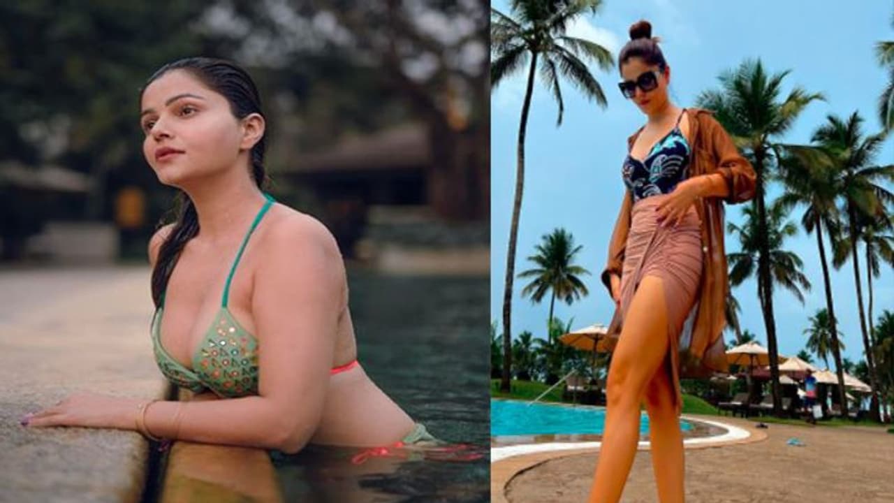 गोवा बीच पर Rubina Dilaik का बिकिनी शूट, हॉट वीडियो से हटेंगी नहीं निगाहें, अभिनव के साथ दिए इंटीमेट पोज गोवा बीच पर Rubina Dilaik का बिकिनी शूट, हॉट वीडियो से हटेंगी नहीं निगाहें, अभिनव के साथ दिए इंटीमेट पोज