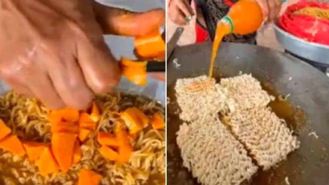 महिला ने बनाई मैगी, अंत में मिला दी ऐसी चीज यूजर्स रह गए दंग, बोले हे भगवान इसे नरक में भेजना महिला ने बनाई मैगी, अंत में मिला दी ऐसी चीज यूजर्स रह गए दंग, बोले हे भगवान इसे नरक में भेजना