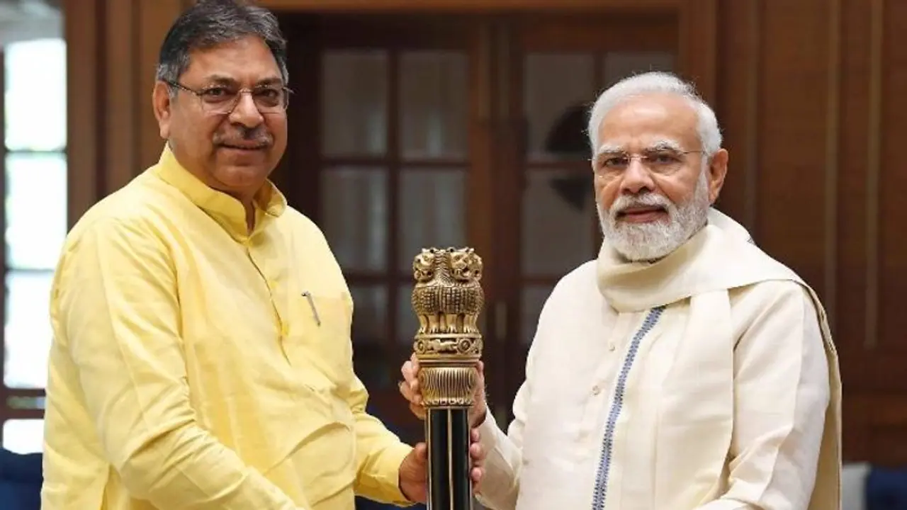 राजस्थान की सियासत में होने वाला है कुछ बड़ा: कांग्रेस मंथन के बीच BJP नेता PM Modi से मिले, दिल्ली तक हड़कंप राजस्थान की सियासत में होने वाला है कुछ बड़ा: कांग्रेस मंथन के बीच BJP नेता PM Modi से मिले, दिल्ली तक हड़कंप