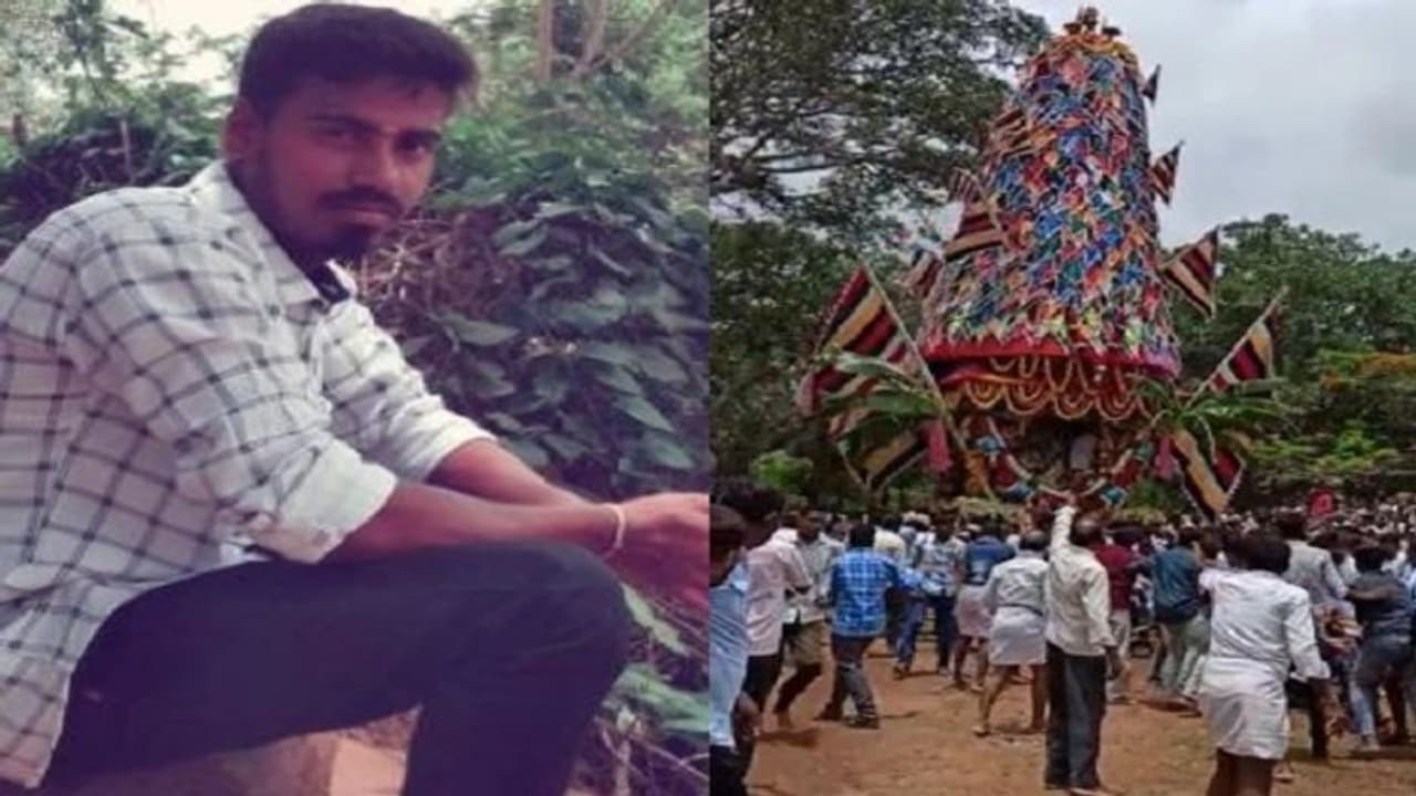ಸಂಭ್ರಮದ ರಥೋತ್ಸವದ ನಡುವೆ ಅವಘಡ, ರಥದ ಚಕ್ರಕ್ಕೆ ಸಿಲುಕಿ ಓರ್ವ ಸಾವು