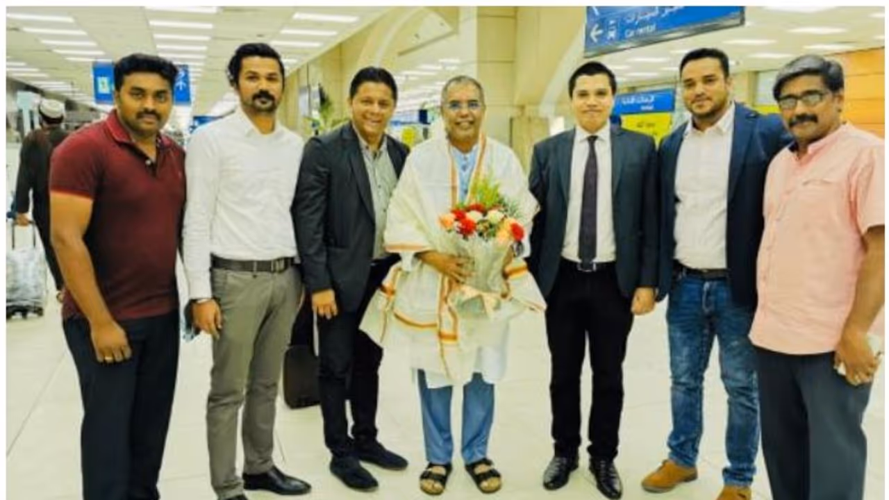 ഇന്ത്യൻ ഹജ്ജ് കമ്മിറ്റി ചെയർമാൻ എ.പി. അബ്‍ദുള്ളക്കുട്ടിക്ക്‌ ജിദ്ദയിൽ സ്വീകരണം