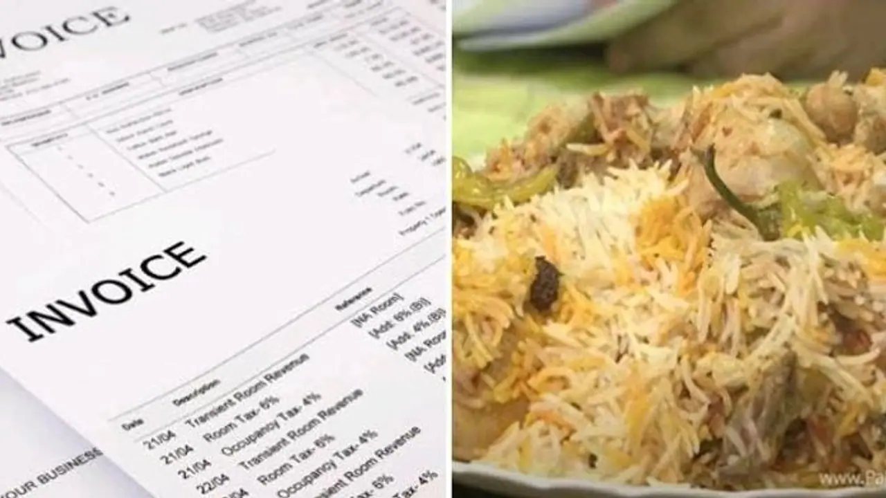 ஒரு பிரியாணியின் விலை ரூ.3 லட்சமா? பில்லை பார்த்து அதிர்ச்சி அடைந்த அரசு அதிகாரி....