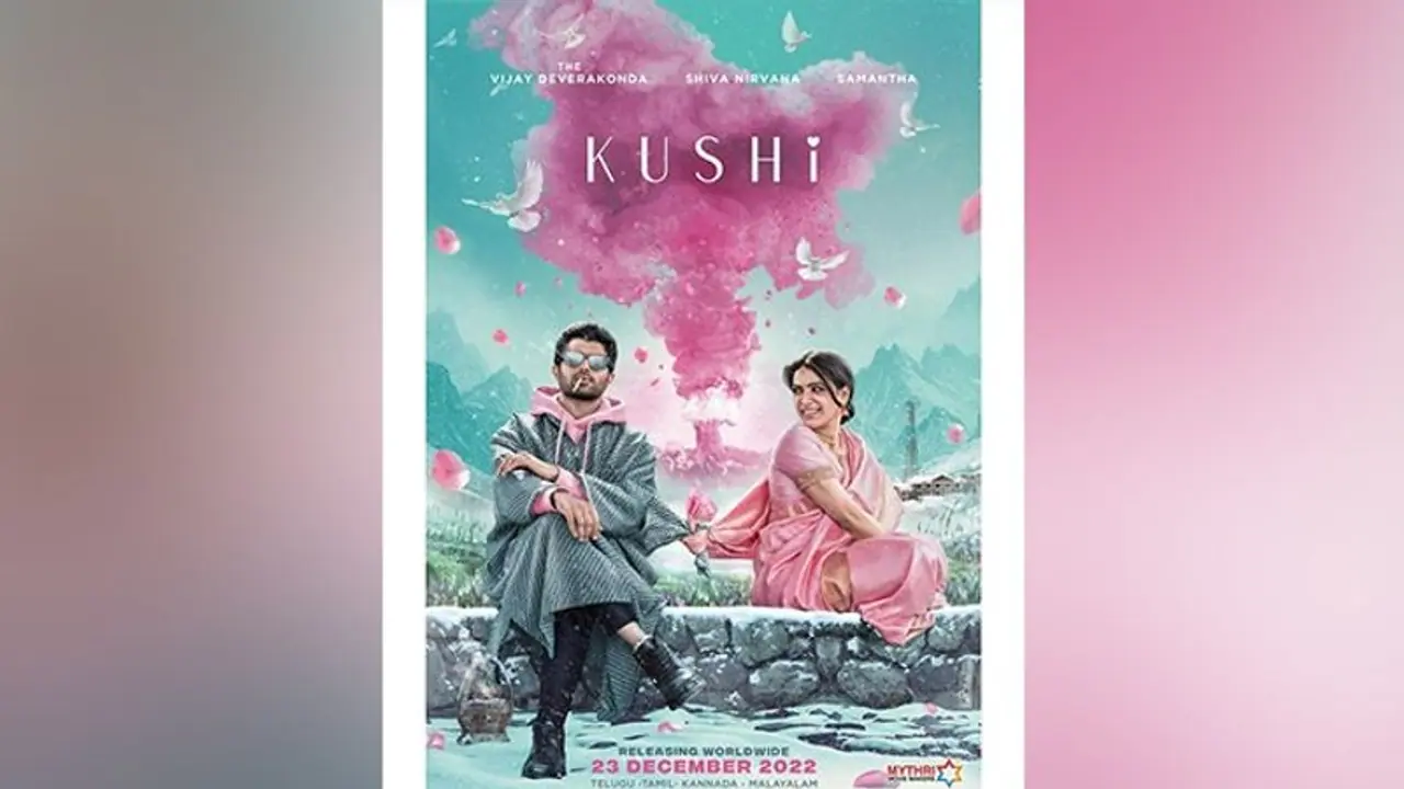 Samantha Ruth Prabhu, Vijay Deverakonda’s ‘Kushi’ poster out; film to release on this date Samantha Ruth Prabhu, Vijay Deverakonda’s ‘Kushi’ poster out; film to release on this date