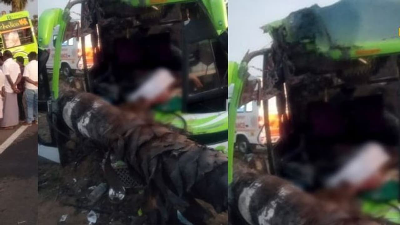 ராமேஸ்வரம் கோவிலுக்கு சென்ற போது பயங்கர விபத்து.. ஓட்டுநர் பலி.. 23 பேர் படுகாயம்..!