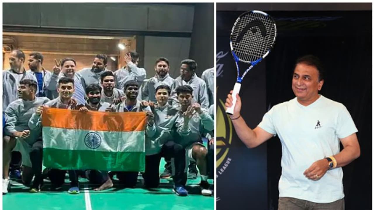 থমাস কাপ জয়ী ভারতীয় দলকে শুভেচ্ছা গাভাসকরের, বসালেন নিজেদের আসনে 