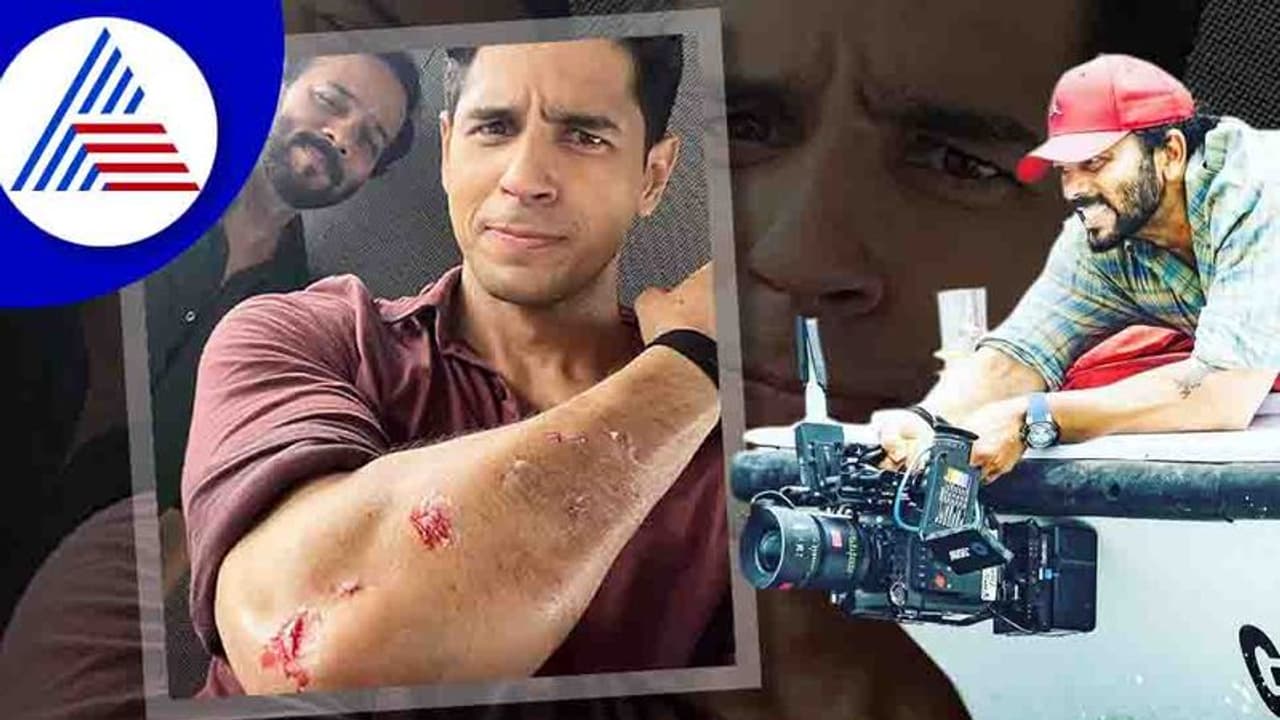 ಚಿತ್ರೀಕರಣ ವೇಳೆ ಗಾಯಗೊಂಡ ನಟ ಸಿದ್ಧಾರ್ಥ್ ಮಲ್ಹೋತ್ರಾ; ಕ್ರೇಜಿ ಆಕ್ಷನ್ ಸೀನ್ ಎಂದ ನಟ